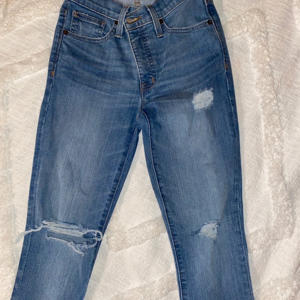 Madewell 9” high rise jeans